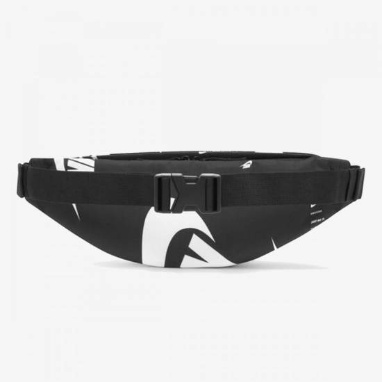 Сумка-бананка на пояс Nike Heritage Hip Pack 3 л для зберігання дрібних предметів (DQ5930-010) Сумка-бананка на пояс Nike Heritage Hip Pack 3 л для зберігання дрібних предметів (DQ5930-010)