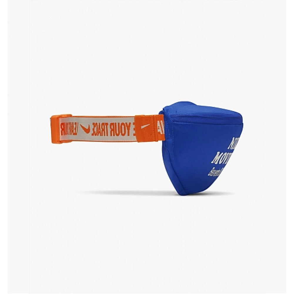 Сумка-бананка на пояс Nike Heritage Waistpack 3 л для зберігання дрібних предметів (DV6072-405)