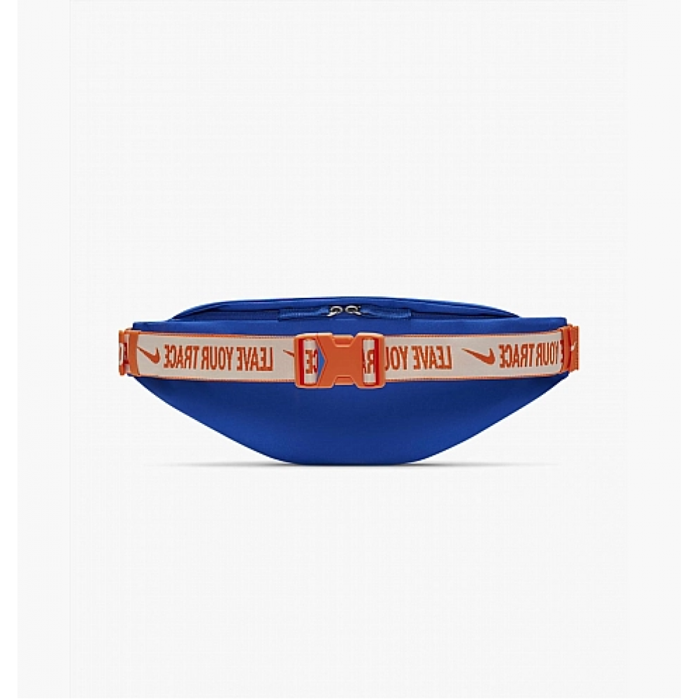 Сумка-бананка на пояс Nike Heritage Waistpack 3 л для зберігання дрібних предметів (DV6072-405)