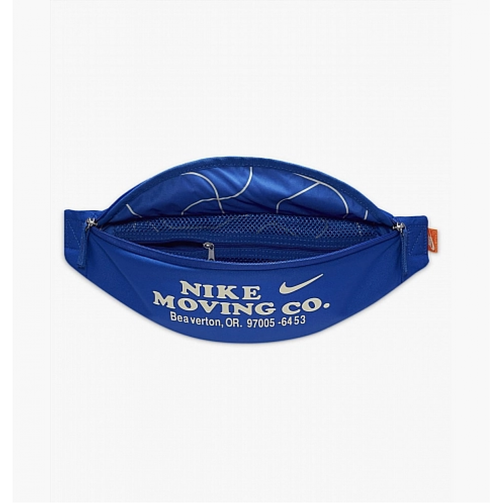 Сумка-бананка на пояс Nike Heritage Waistpack 3 л для зберігання дрібних предметів (DV6072-405)