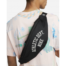 Сумка-бананка на пояс Nike Heritage Waistpack для зберігання дрібних предметів (FD4317-010)