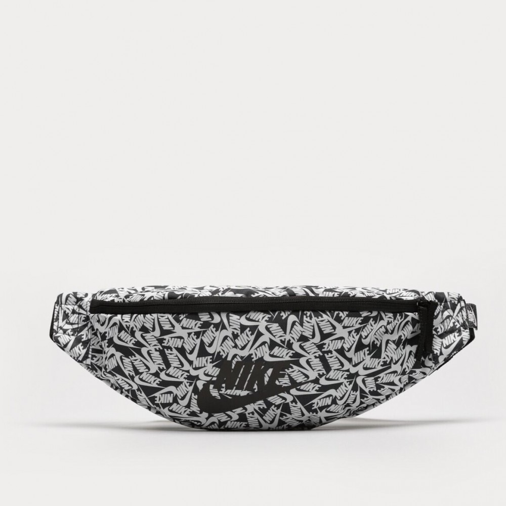 Сумка-бананка на пояс Nike Heritage Waistpack 3 л для зберігання дрібних предметів (FD5593-010)
