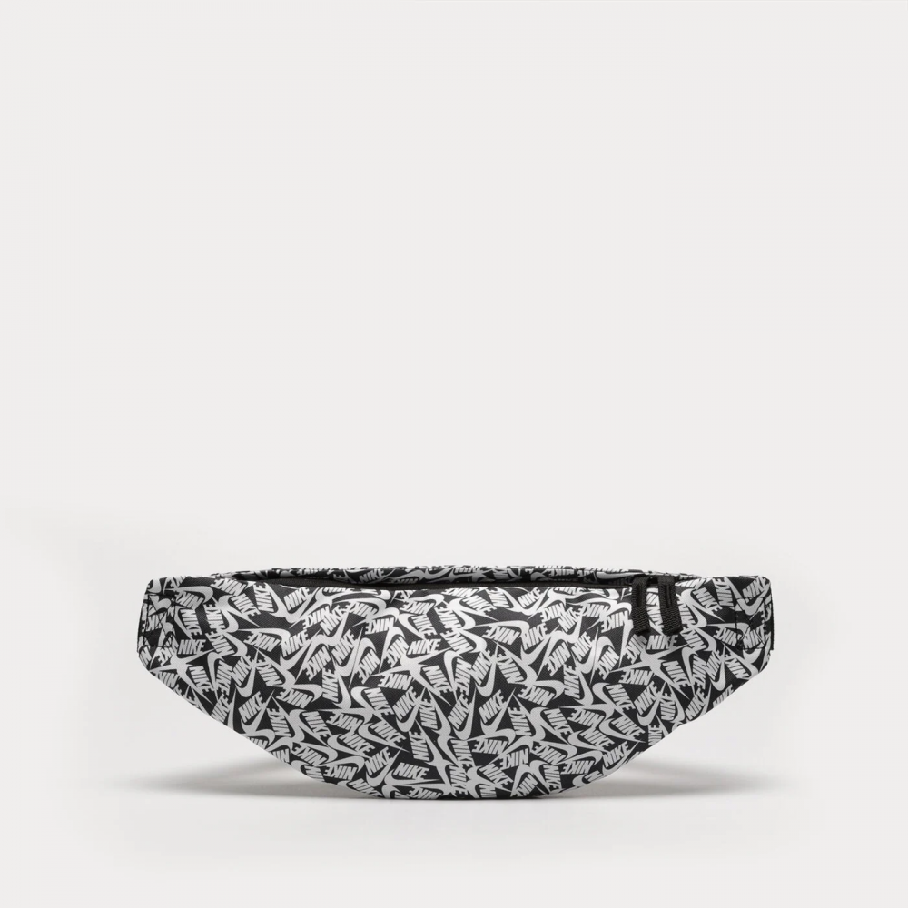Сумка-бананка на пояс Nike Heritage Waistpack 3 л для зберігання дрібних предметів (FD5593-010)