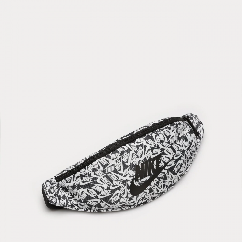Сумка-бананка на пояс Nike Heritage Waistpack 3 л для зберігання дрібних предметів (FD5593-010)
