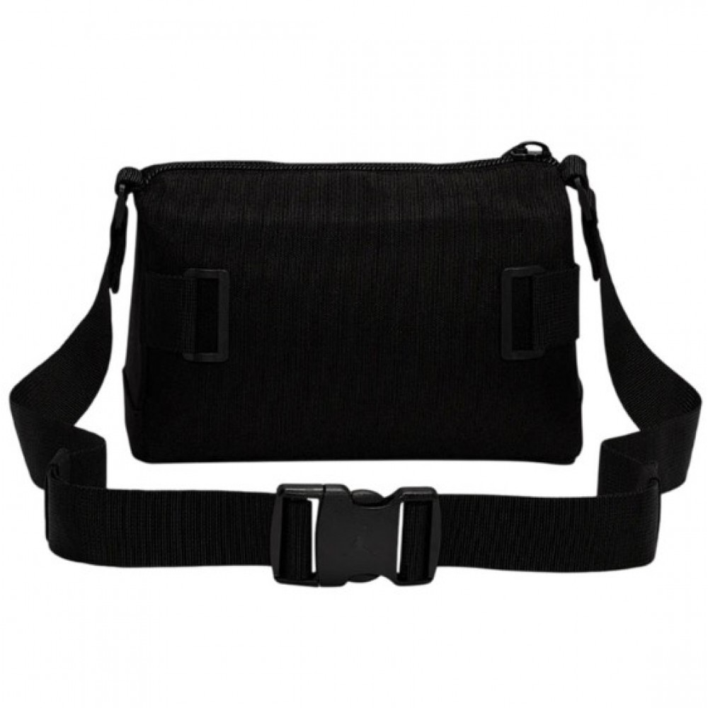Сумка через плече Jordan Crossbody Bag 3.3 л чорна (SM9031-023) — оригінал