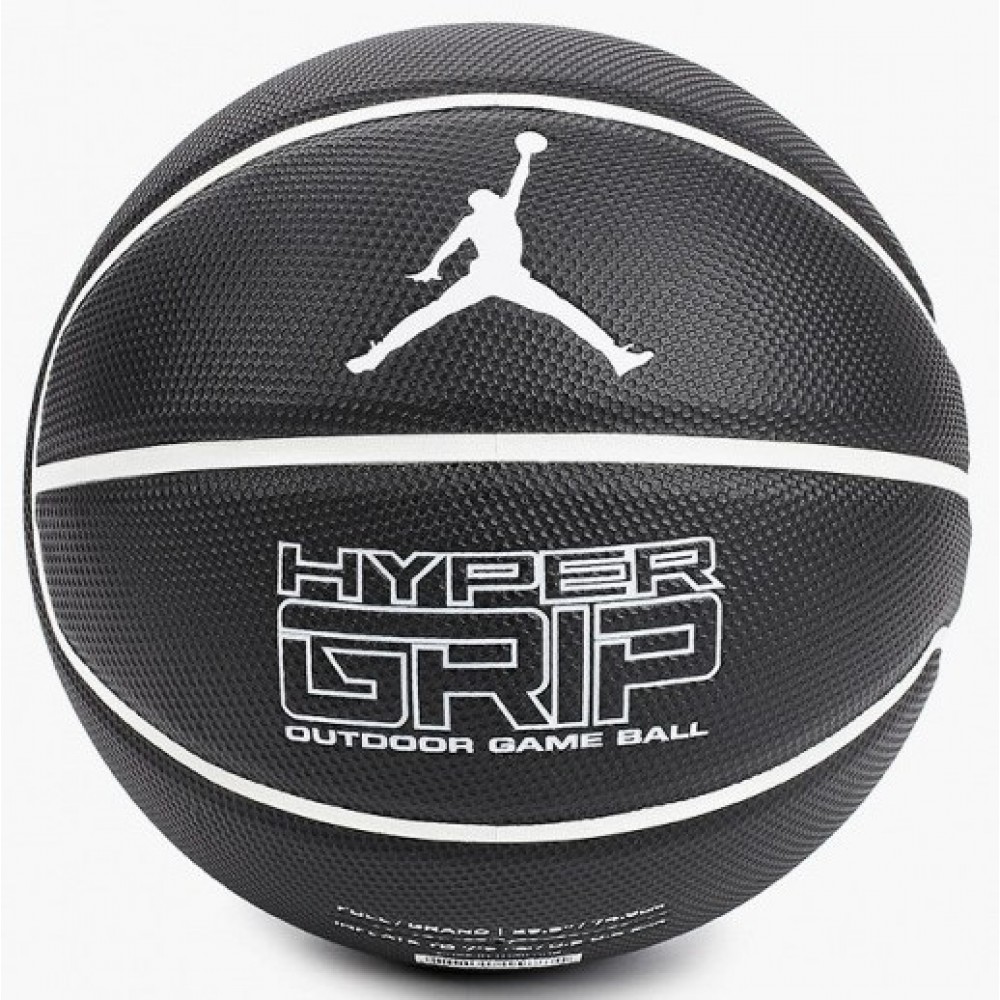 Баскетбольний м'яч Nike Jordan Hyper Grip розмір 7 композитна шкіра для гри зал-вулиця (J.000.1844.092.07)