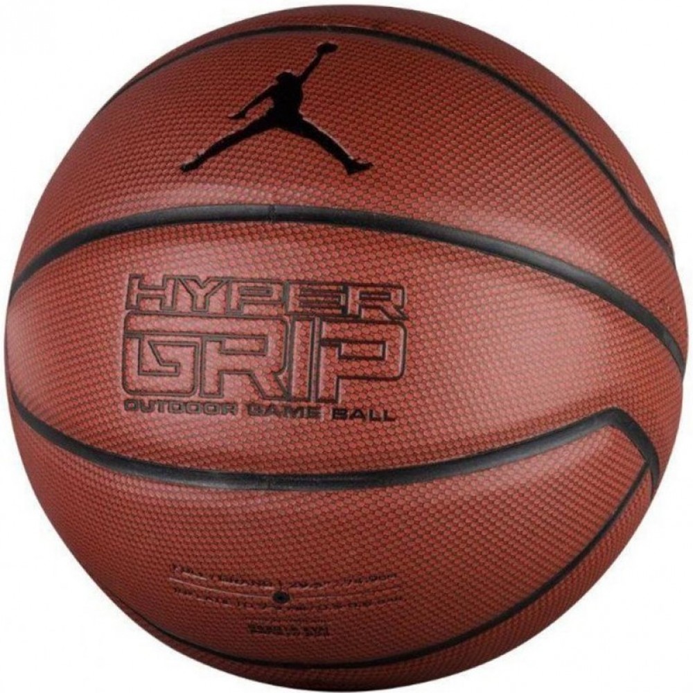 Баскетбольний м'яч Nike Jordan Hyper Grip розмір 7 композитна шкіра для гри зал-вулиця (J.KI.01.858.07)
