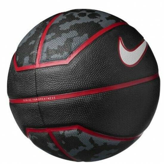 М'яч баскетбольний Nike Lebron Playground розмір 7 гума чорно-сірий (N.000.2784.931.07)