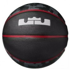 М'яч баскетбольний Nike Lebron Playground розмір 7 гума чорно-сірий (N.000.2784.931.07)