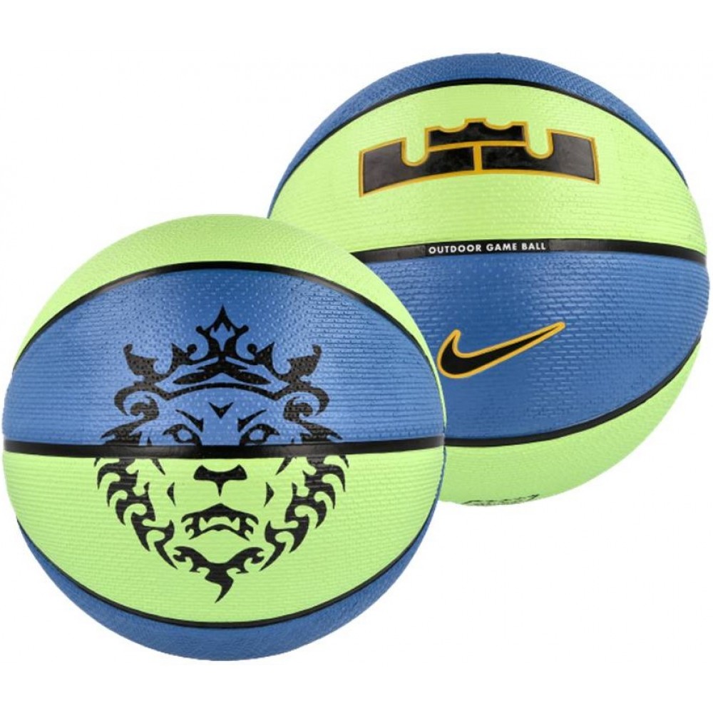 М'яч баскетбольний Nike Lebron розмір 7 гумовий для вулиці-залу (N.100.4372.395.07)