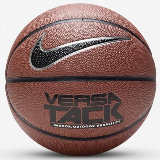 М'яч баскетбольний Nike Versa Tack размір 6, 7 композитна шкіра коричневый для вулиці-залу (N.KI.01.855.07)
