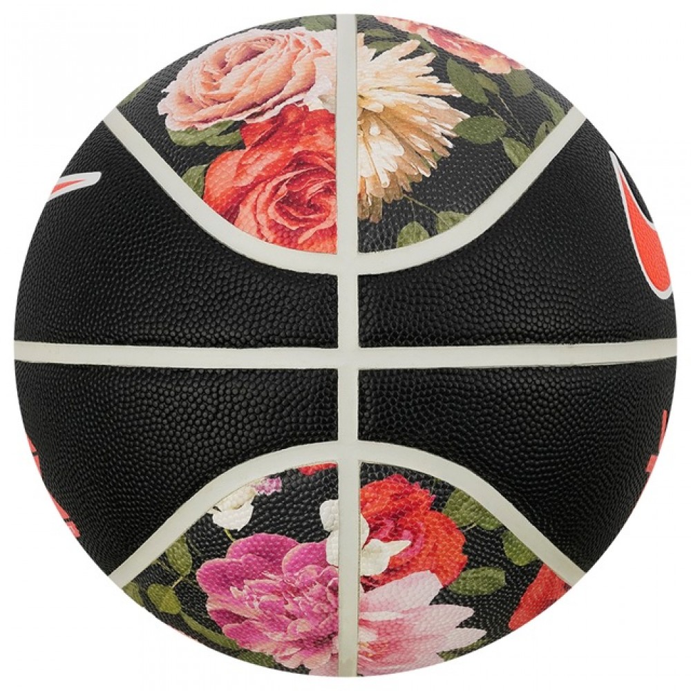 М'яч баскетбольний Nike Versa Tack Flowers Printрозмір 7 шкіра-гума для вулиці-залу (N0001164-917)