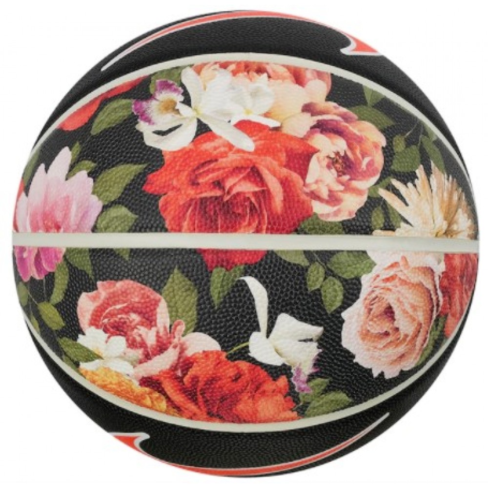 М'яч баскетбольний Nike Versa Tack Flowers Printрозмір 7 шкіра-гума для вулиці-залу (N0001164-917)