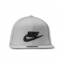 Кепка з прямим козирком Nike Futura Snapback In Grey 6-панельний снепбек (891284-077)