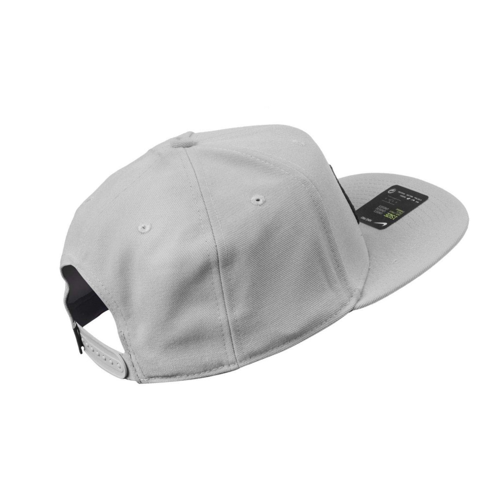 Кепка з прямим козирком Nike Futura Snapback In Grey 6-панельний снепбек (891284-077)