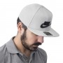 Кепка з прямим козирком Nike Futura Snapback In Grey 6-панельний снепбек (891284-077)
