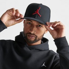 Кепка-бейсболка з прямим козирьком Jordan Pro Jumpman Spanback 6-панельний снепбек (AR2118-010)