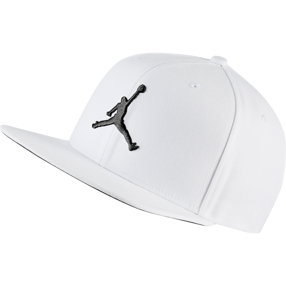 Уцінка Кепка-бейсболка з прямим козирьком Jordan Pro Jumpman Spanback 6-панельний спенбек (AR2118-101)