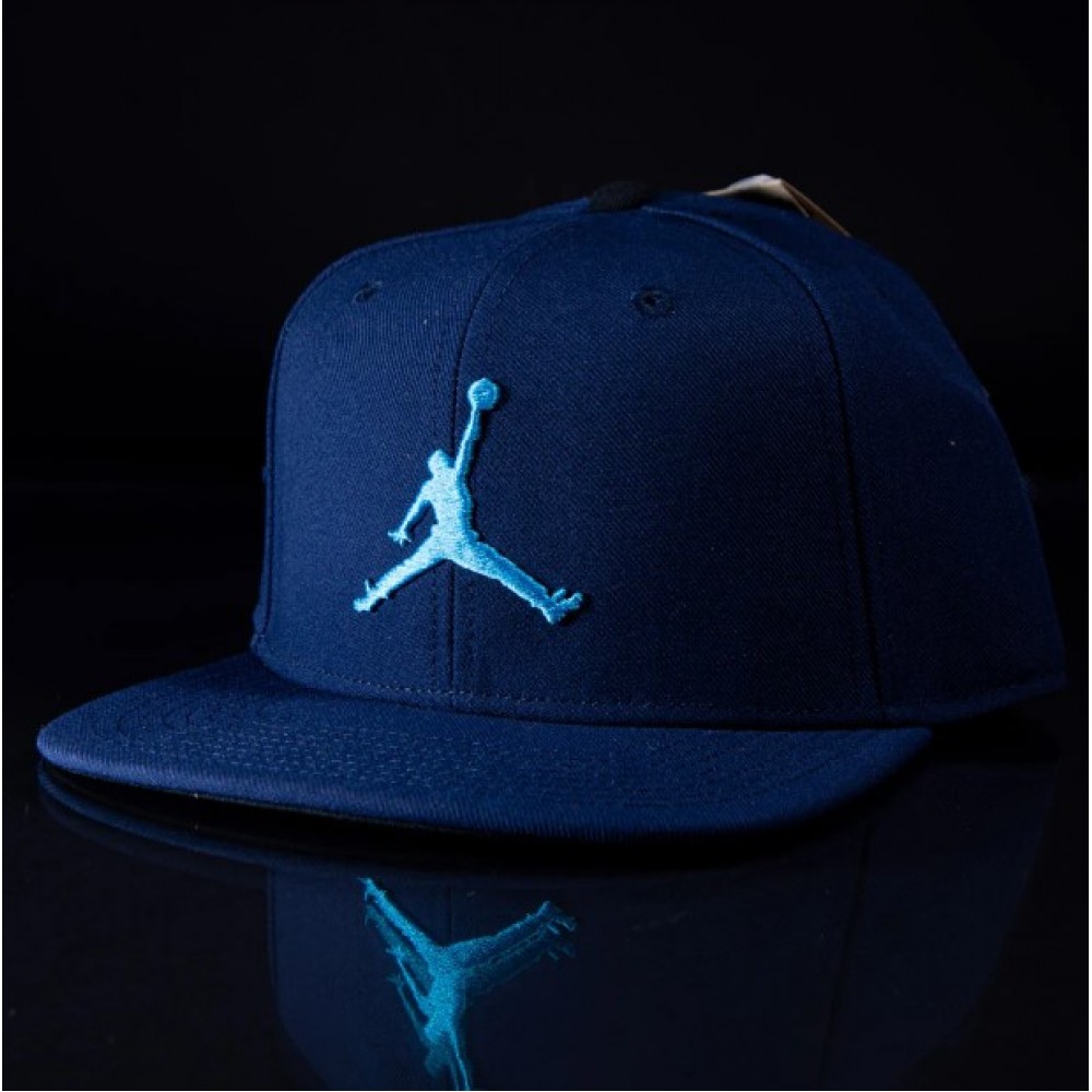Кепка з прямим козирьком Jordan Pro Jumpman Spanback 6-панельний снепбек (AR2118-410)