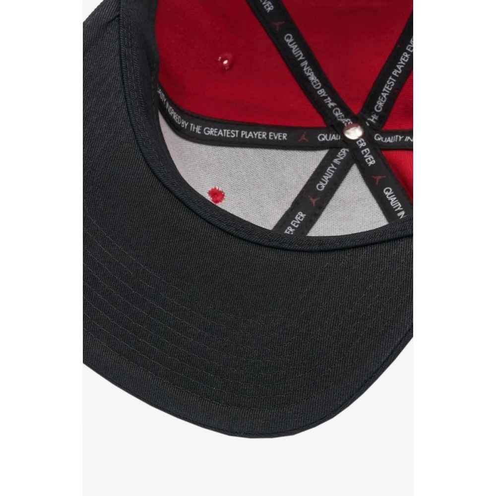 Кепка-бейсболка з прямим козирьком Jordan Pro Jumpman Spanback 6-панельний спенбек (AR2118-688)