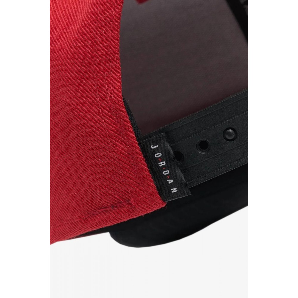 Кепка-бейсболка з прямим козирьком Jordan Pro Jumpman Spanback 6-панельний спенбек (AR2118-688)
