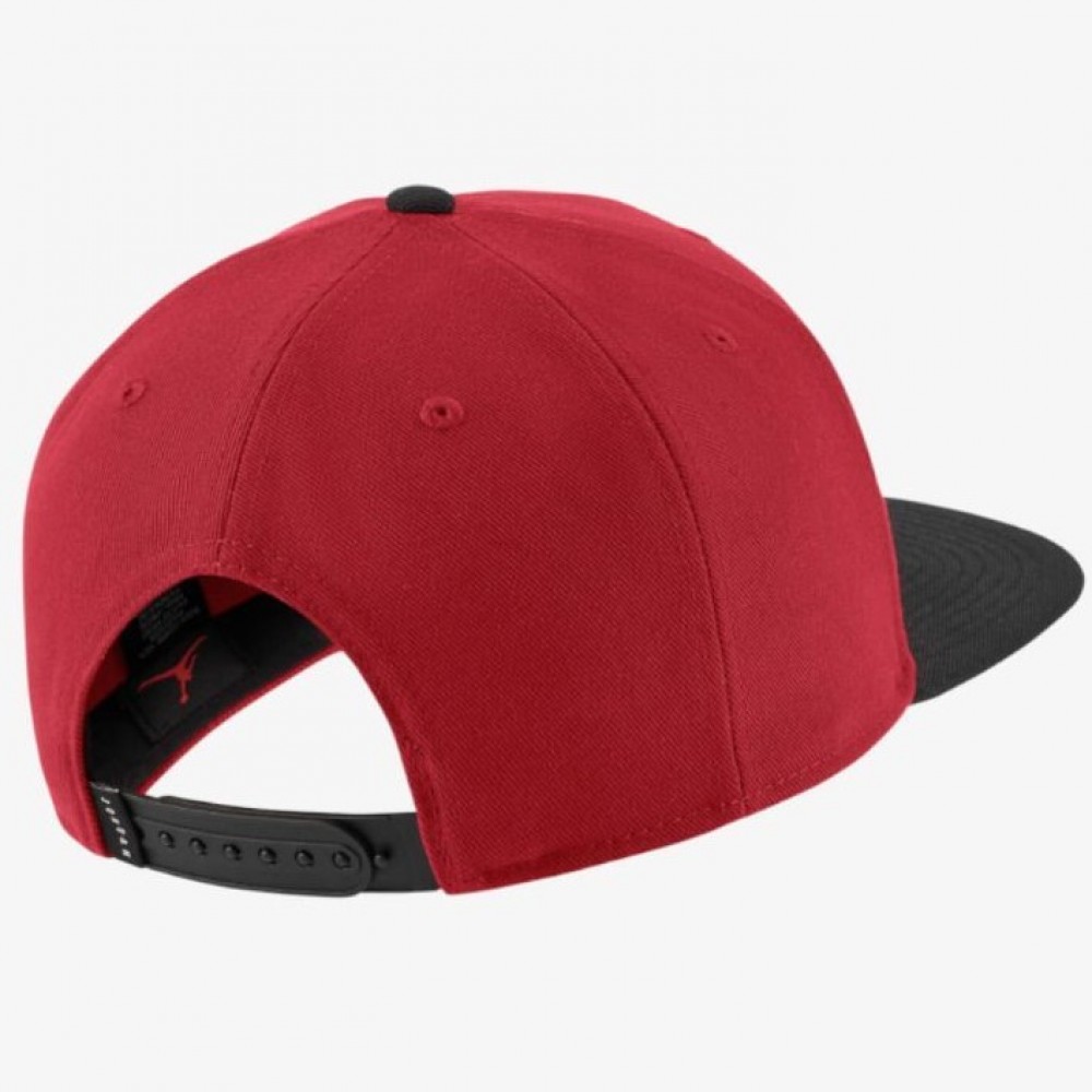 Кепка-бейсболка з прямим козирьком Jordan Pro Jumpman Spanback 6-панельний спенбек (AR2118-688)