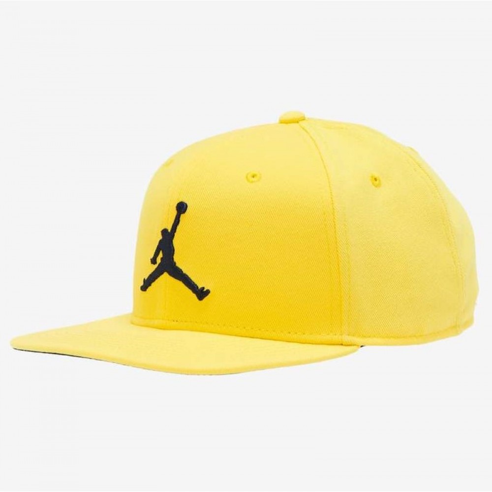 Кепка-бейсболка з прямим козирьком Jordan Pro Jumpman Snapback 6-панельний снепбек (AR2118-719)