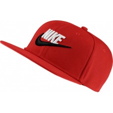 Кепка-бейсболка з прямим козирком Nike Pro Futura Snapback Cap 6-панельний снепбек (AV8015-658)