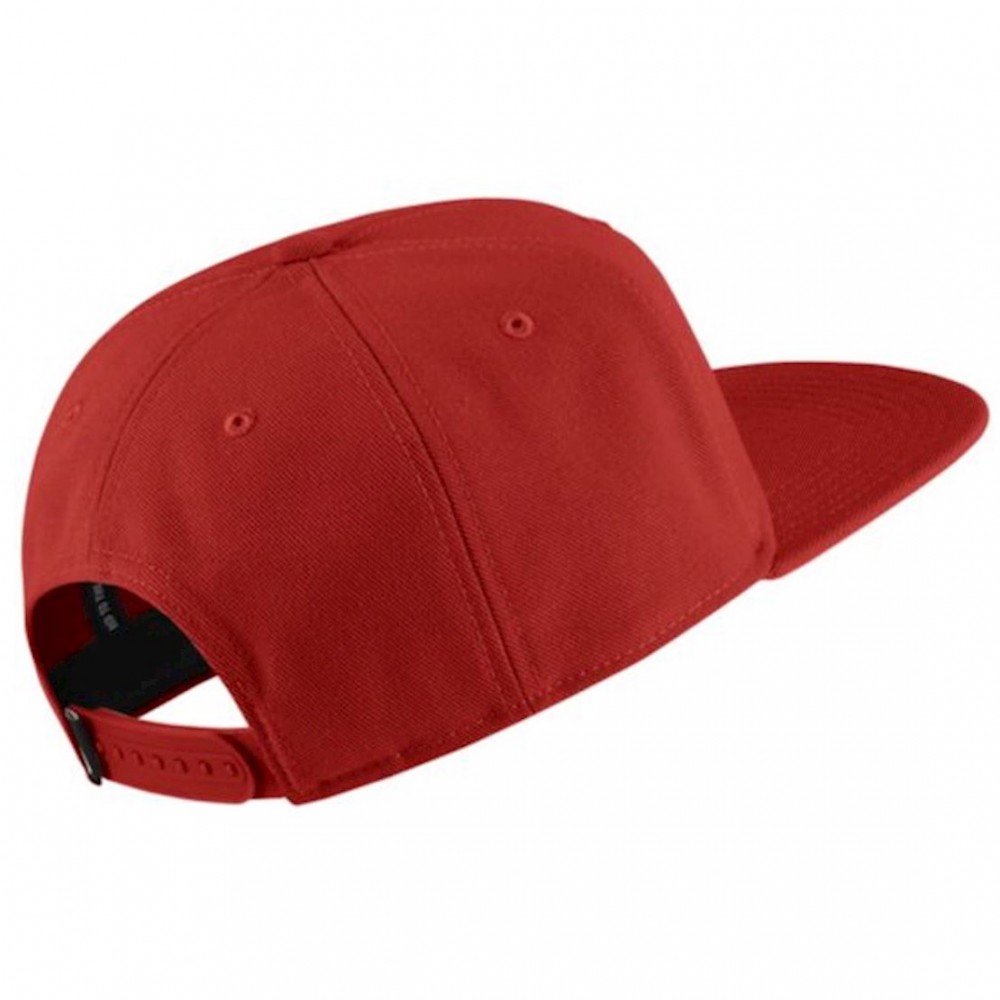 Кепка-бейсболка з прямим козирком Nike Pro Futura Snapback Cap 6-панельний снепбек (AV8015-658)