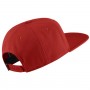 Кепка-бейсболка з прямим козирком Nike Pro Futura Snapback Cap 6-панельний снепбек (AV8015-658)