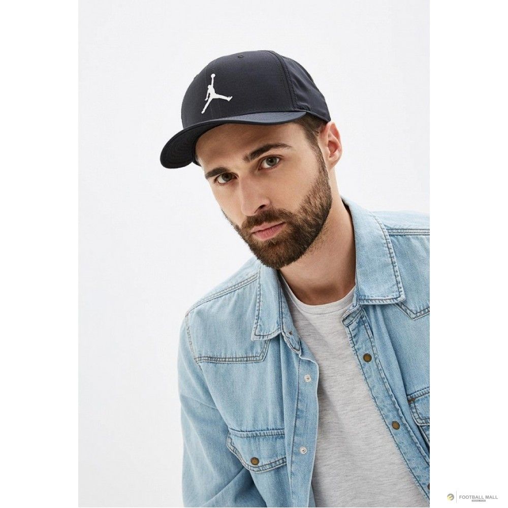 Кепка-снепбек з прямим козирьком Jordan Pro Jumpman Snapback 6-панельний спенбек (AV8439-010)