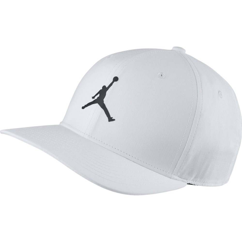 Кепка-бейсболка з прямим козирьком Jordan Pro Jumpman Spanback 6-панельний спенбек (AV8439-100)