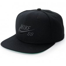 Кепка-бейсболка з прямим козирком Nike Snapback Cap Pro 6-панельний снепбек (CI4460-010)