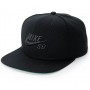 Кепка-бейсболка з прямим козирком Nike Snapback Cap Pro 6-панельний снепбек (CI4460-010) Кепка-бейсболка з прямим козирком Nike Snapback Cap Pro 6-панельний снепбек (CI4460-010)