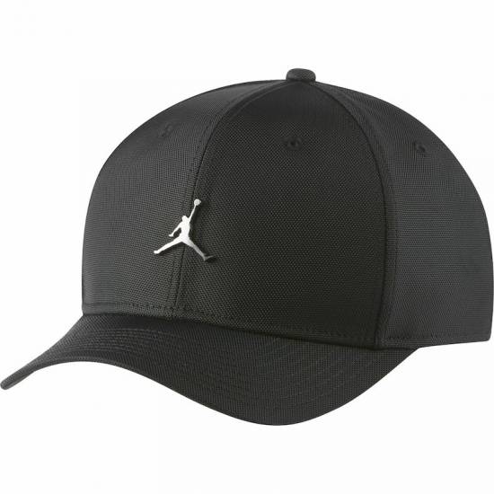 Кепка-бейсболка Nike Jordan Jumpman Rise Cap Metal Black (FD5186-010)