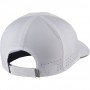 Кепка-бейсболка Nike Dri-FIT Aerobill Featherlight Cap біла для бігу (DC3598-100)