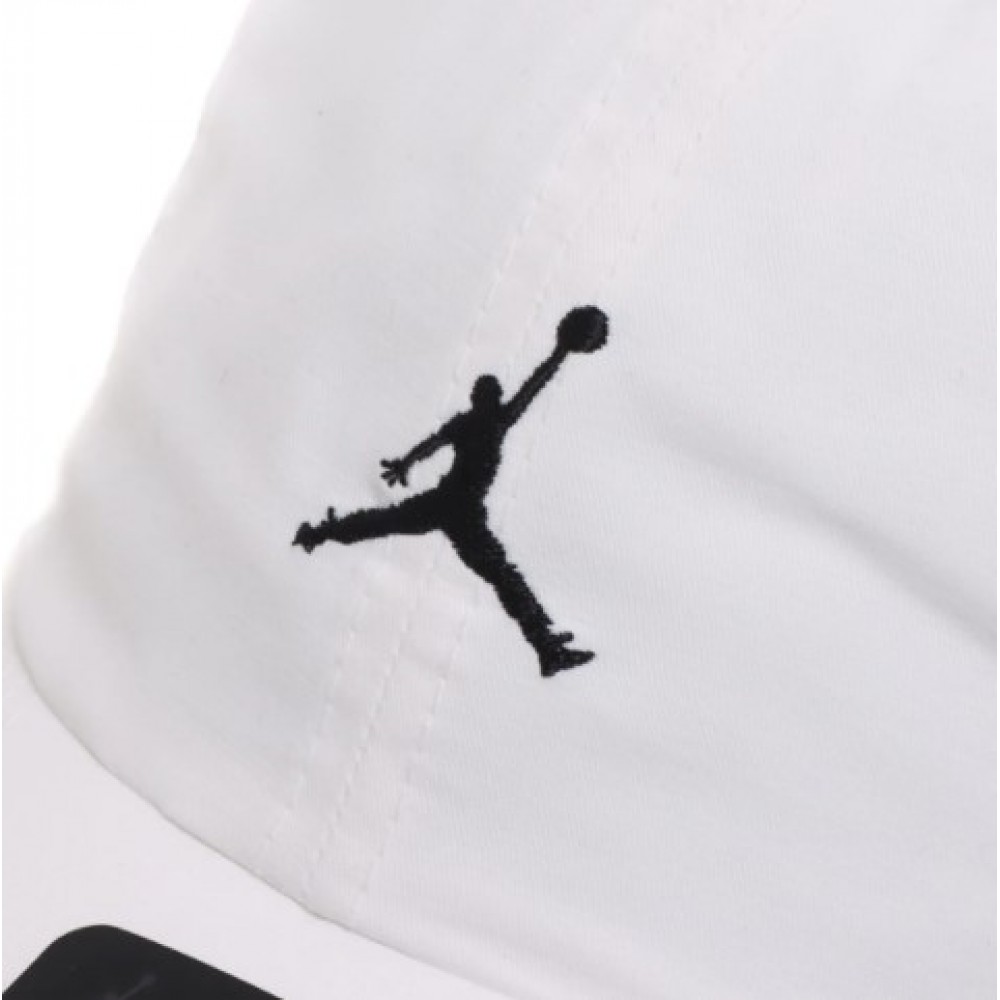 Кепка-бейсболка Jordan Jumpman H86 Washed Cap біла оригінал (DC3673-100) 