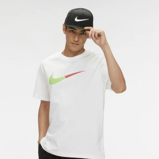 Кепка з прямим козирком Nike Sportswear Pro Swoosh Snapback 6-панельний снепбек (DH0393-010)
