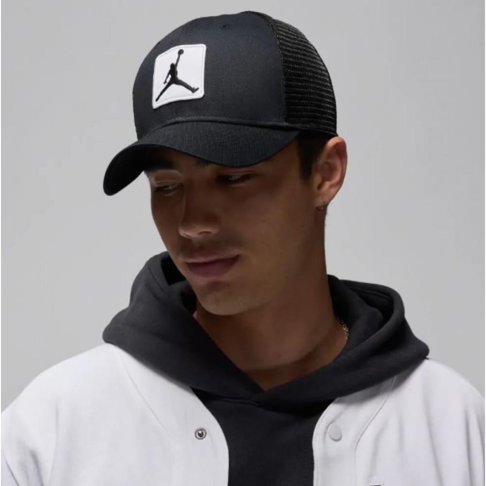 Кепка Jordan Flight Unstructured Hat Cap чорна оригінал (FZ0774-010) — оригінал