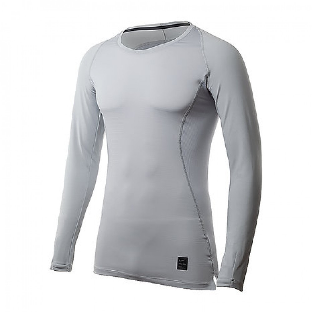 Футболка-лонгслів компресійна з довгими рукавами Nike Dri-FIT Pro Long-Sleeve (AQ5360-012)