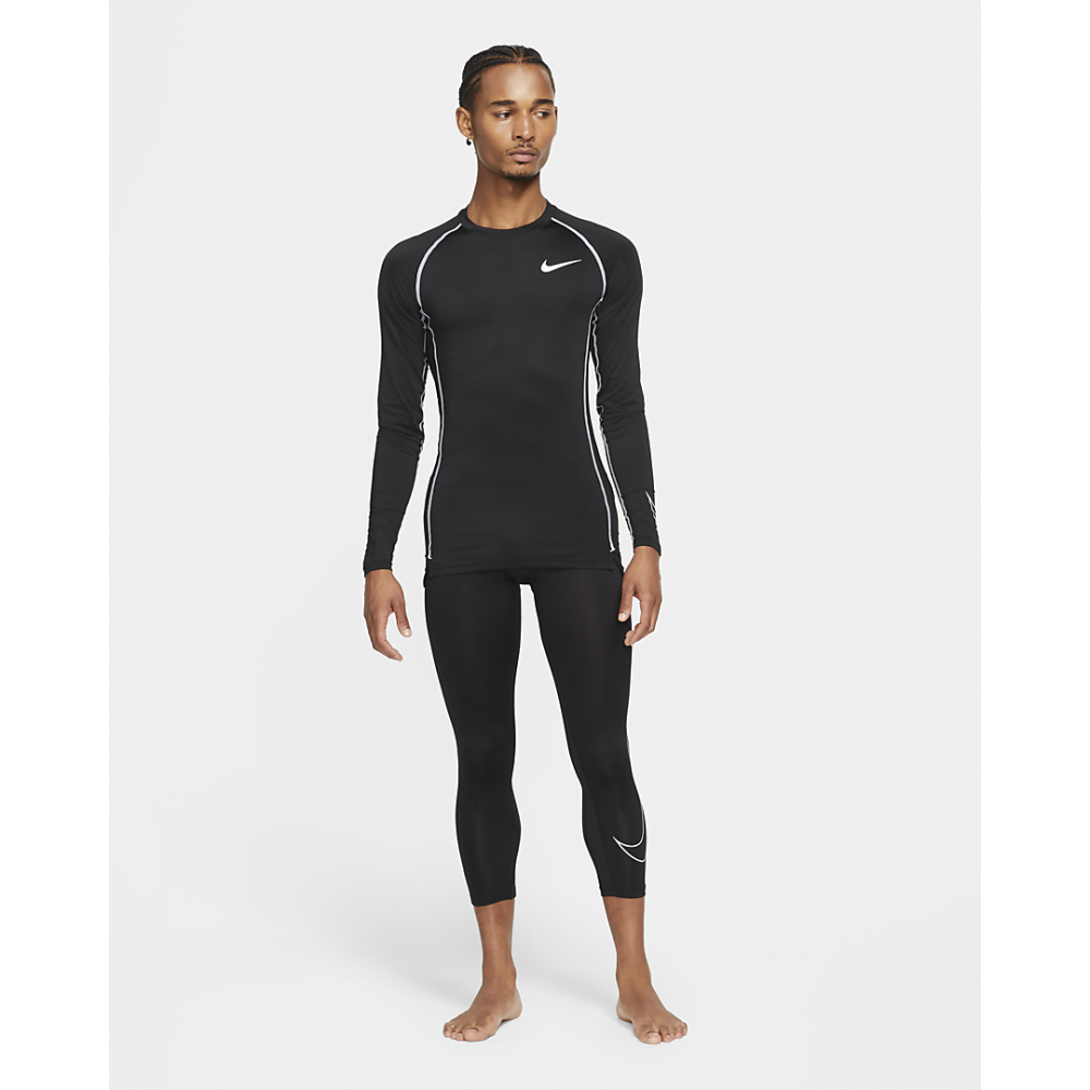 Тайтси чоловічі Nike Pro Men's Dri Fit 3/4 Tights (DD1919-010)