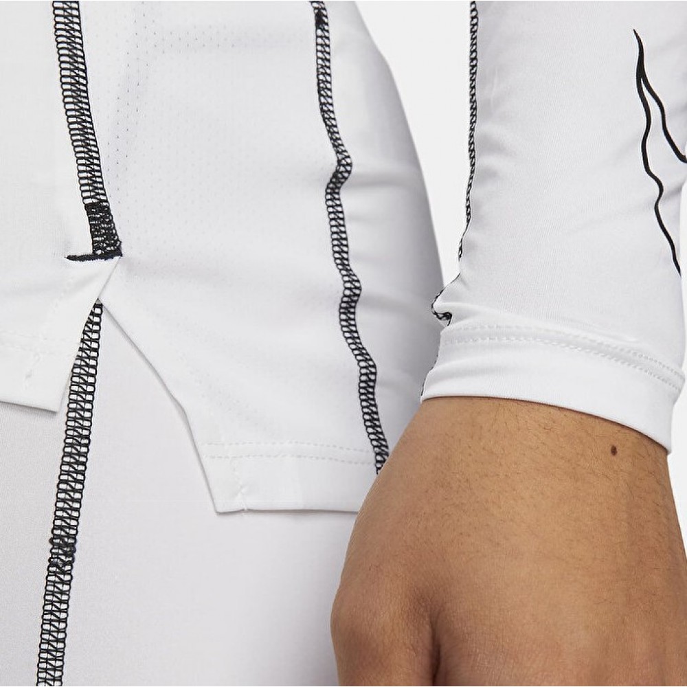 Футболка компресійна Nike Pro Men's Tight-Fit Long-Sleeve Top з довгими рукавами (DD1986-100)