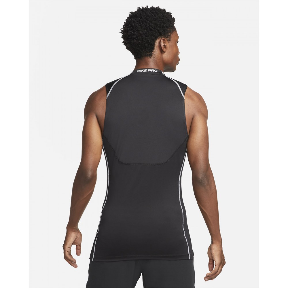 Майка компресійна чоловіча Nike Pro Dri-Fit поліестер чорна (DD1988-011)