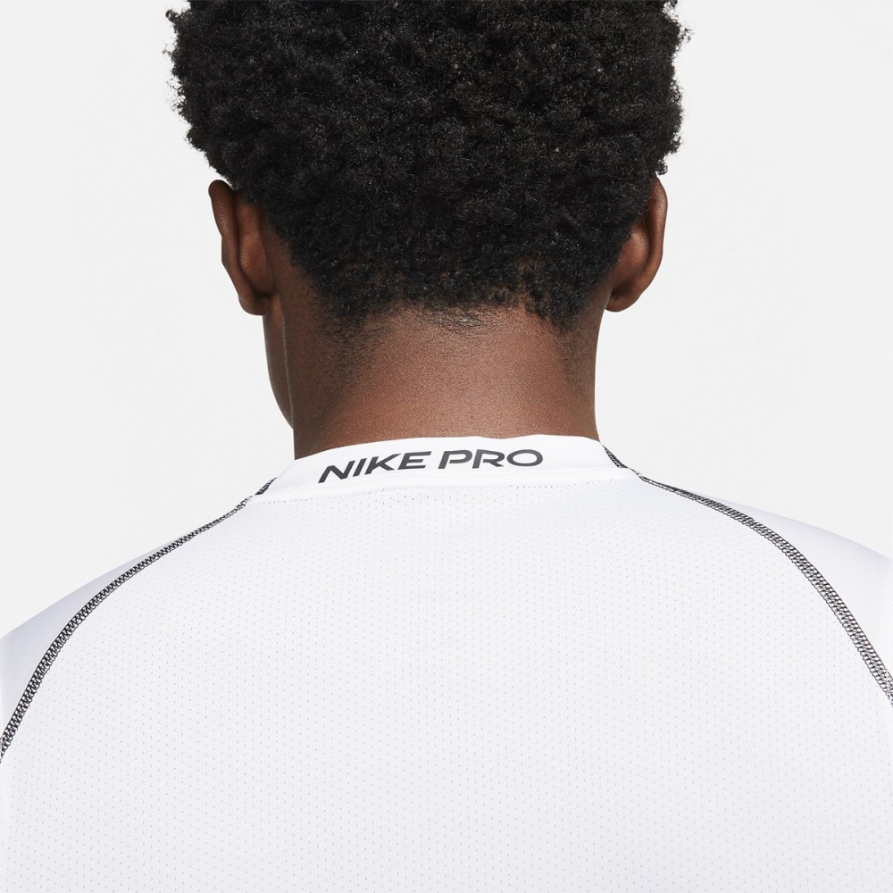 Майка компресійна чоловіча Nike Pro Dri-Fit поліестер біла (DD1988-100)
