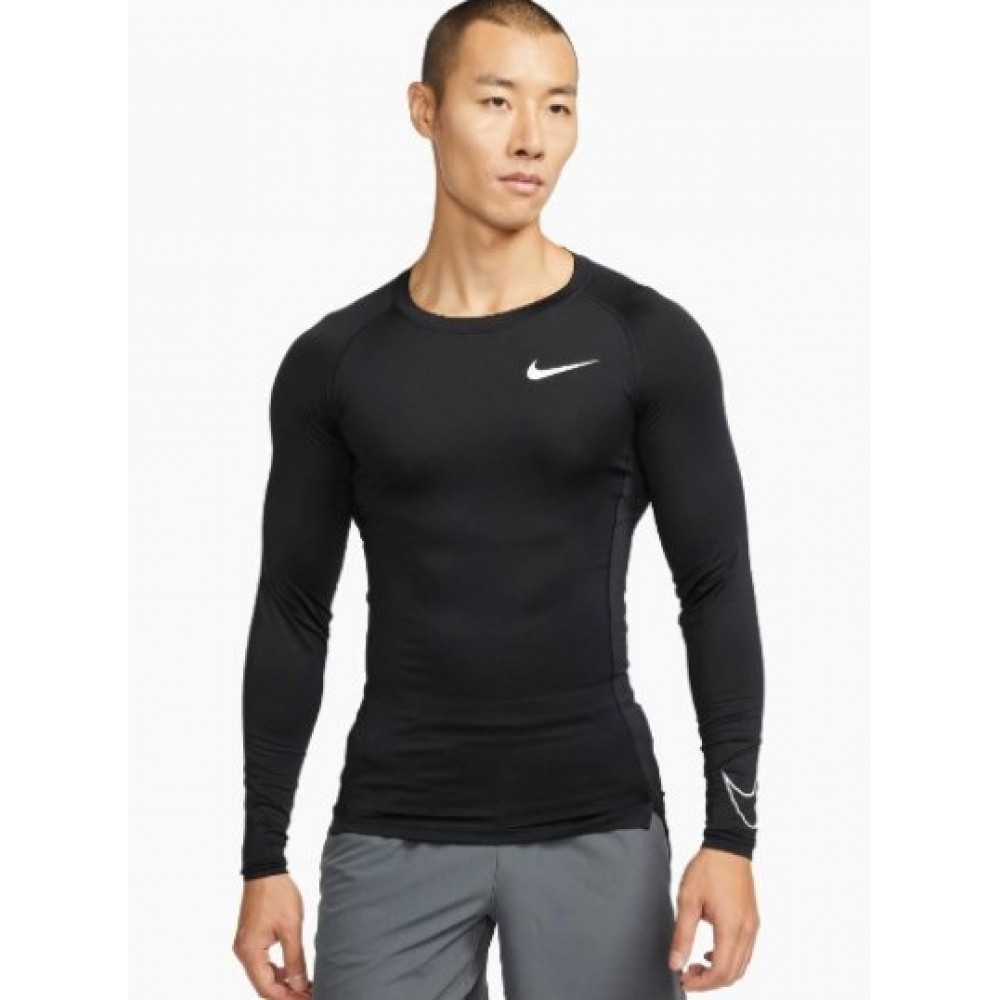 Футболка компресійна з довгими рукавами Nike Pro Dri-FIT Long-Sleeve (DD1990-010)