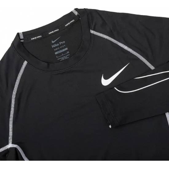Футболка компресійна с довгими рукавами Nike Pro Dri-FIT Long-Sleeve (DD1990-011)