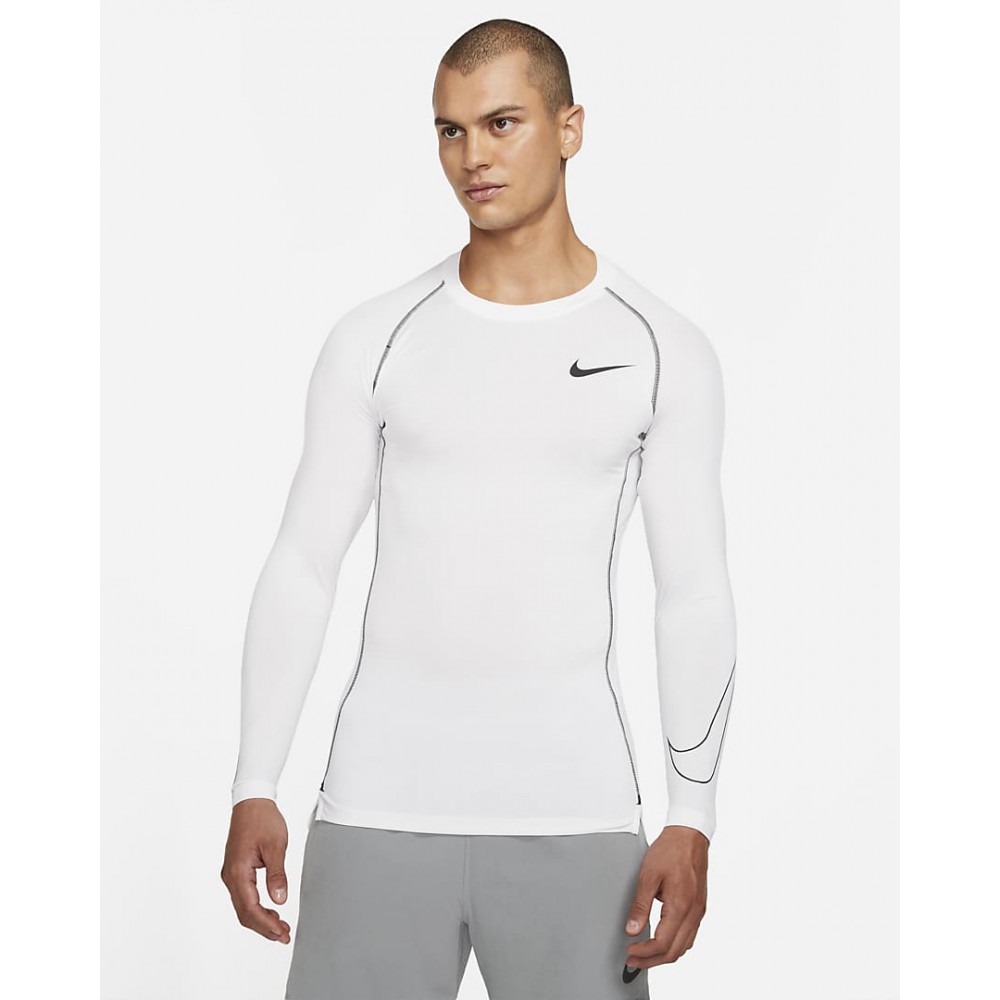 Футболка компресійна з довгими рукавами Nike Pro Dri-FIT Long-Sleeve (DD1990-100)