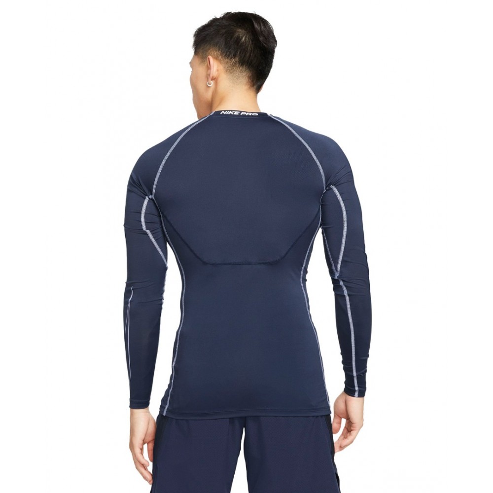 Футболка компресійна з довгими рукавами Nike Pro Dri-FIT Long-Sleeve (DD1990-451)