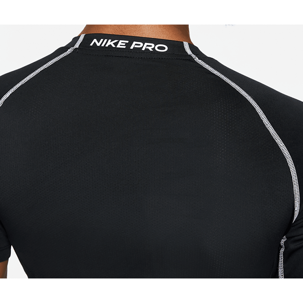 Футболка компрессійна чоловіча Nike Pro Dri-FIT поліестер чорна (DD1992-011)