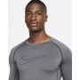 Футболка компрессійна чоловіча Nike Pro Dri-FIT поліестер сірий (DD1992-068) Футболка компрессійна чоловіча Nike Pro Dri-FIT поліестер сірий (DD1992-068)